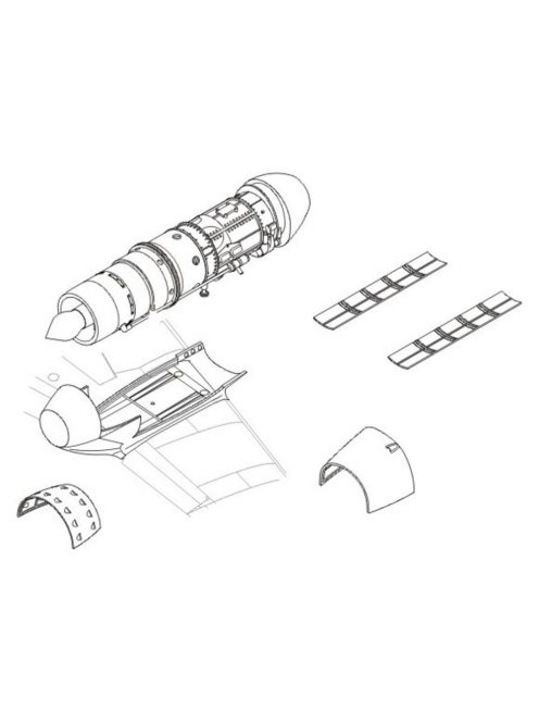 CMK - Me 262 A Motor Set