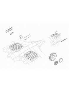 CMK - P-40E Warhawk Fahrwerkset