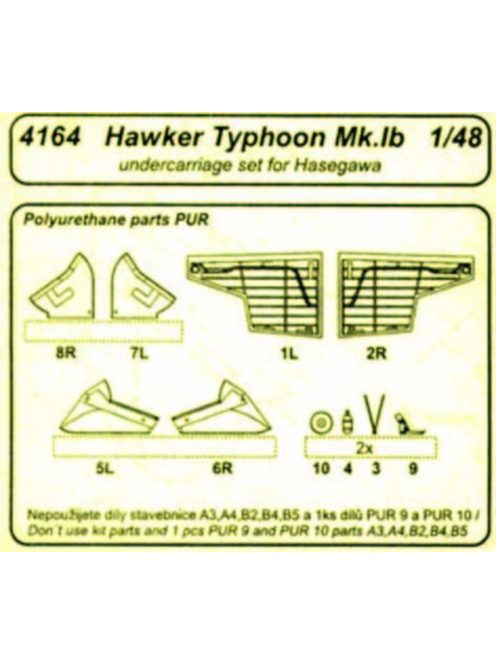 CMK - Hawker Typhoon Mk.Ib-Undercarriage