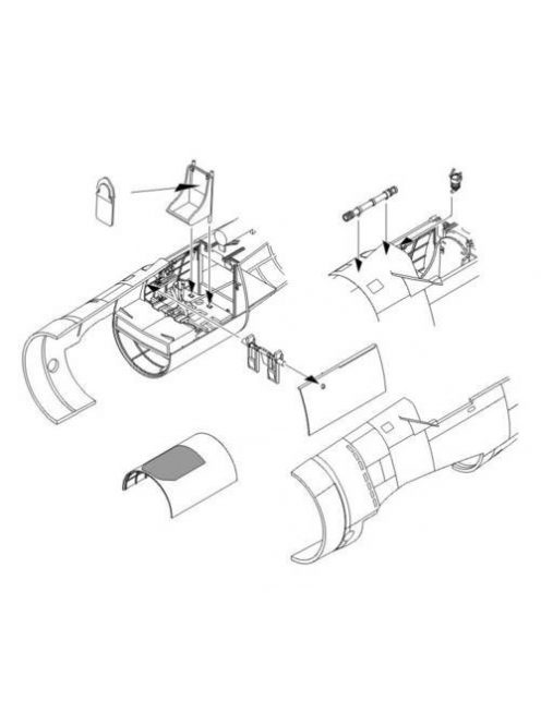 CMK - Buffalo F2A-1/2/3 interior