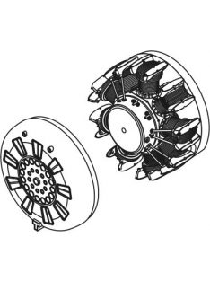 CMK - I-16 typ 10 Motor für Eduard Bausatz.