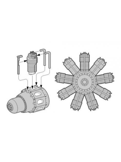 CMK - Bristol Pegasus X British radial engine WWII