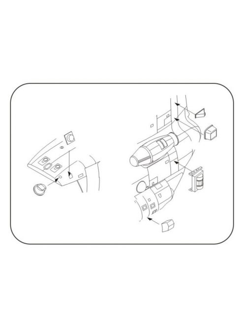 CMK - CH-47 Chinook exterior Set für Italeri Bausatz