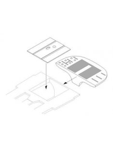   CMK - CH-47 Chinook Rear fuselage roof interior für Italeri Bausatz