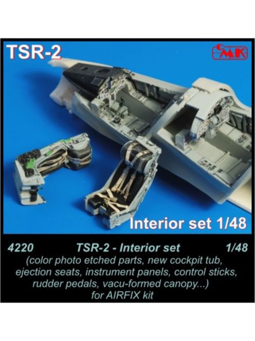 CMK - TSR-2 Interior Set für Airfix Bausatz