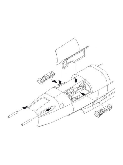 CMK - He 162A-2 Arnament Set für Tamiya Bausatz