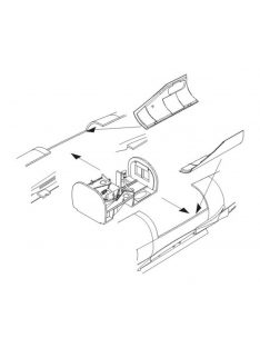 CMK - He 162A-2 Undercarriage für Tamiya Bausatz