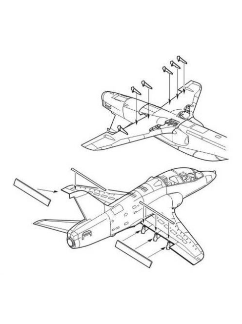 CMK - Hawk T.Mk.I Landing flaps set forItaleri