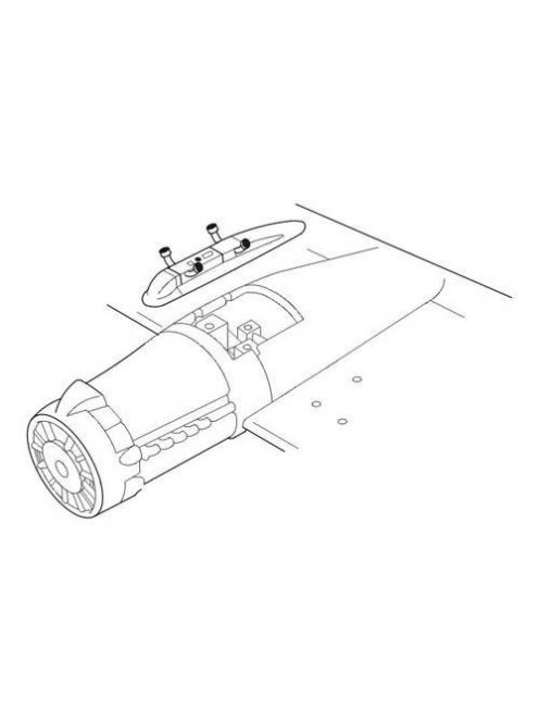 CMK - Junkers Ju 88A - Wing rack for torpedo