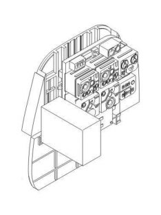 CMK - Junkers Ju 88A Bulkhead w/radio sets