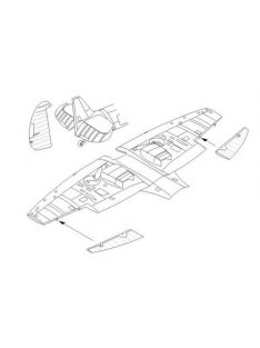 CMK - Spitfire Mk. Vb Contr. Surf.set (TAM)