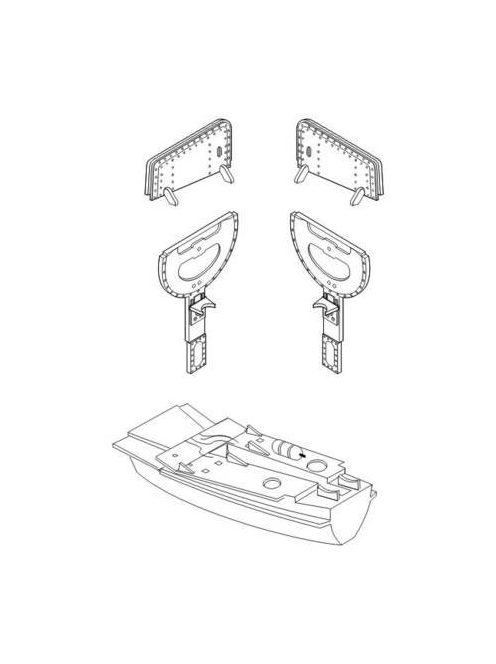 CMK - P-39D,F,K,M,N,Q Airacobra Front Wheel