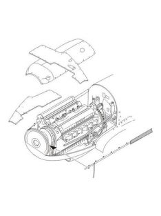 CMK - Spitfire Mk.I Engine set f. Tamiya