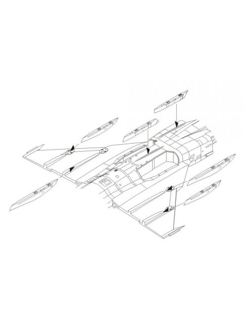 CMK - JAS-39C Gripen-Correction Wing racks