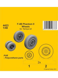 CMK - F-4B Phantom Wheels (from Tamiya kit)