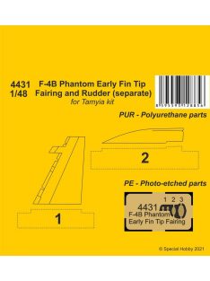   CMK - F-4B Phantom Early Fin Tip Fairing and Rudder (separate)