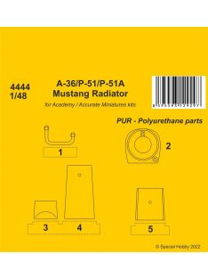 CMK - A-36 Apache / P-51 / P-51A Mustang Radiator