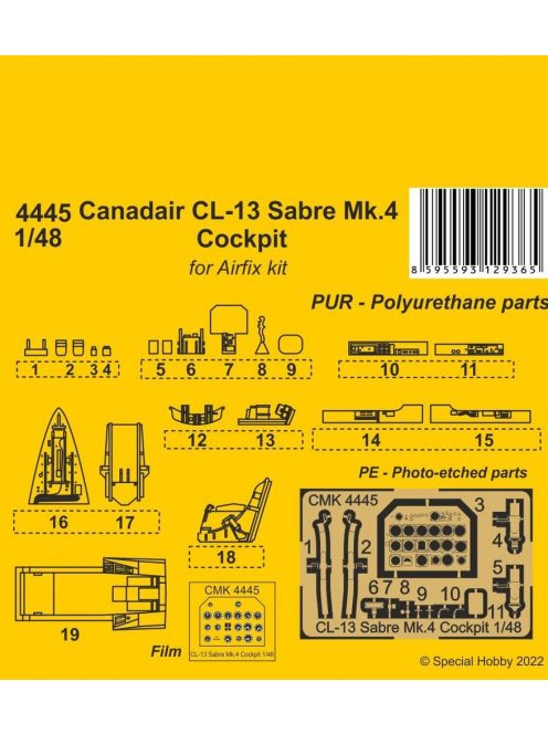 CMK - Canadair CL-13 Sabre Mk.4 Cockpit