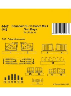   CMK - Canadair CL-13 Sabre Mk.4 Gun Bays 1/48 / for Airfix kit