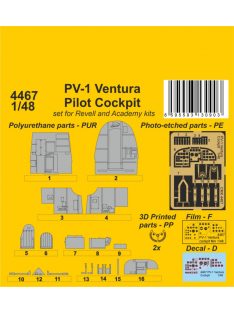 CMK - 1/48 PV-1 Ventura Pilot Cockpit