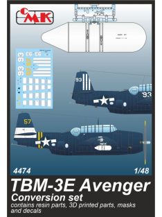   CMK - 1/48 TBM-3E Avenger Conversion Set / for Accurate/Academy kits