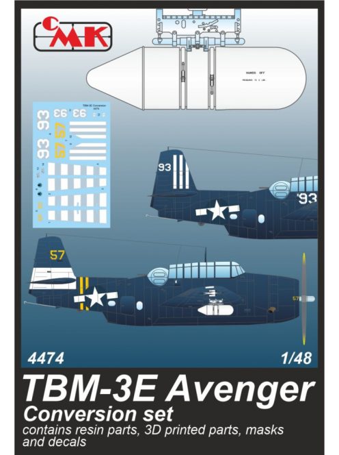 CMK - 1/48 TBM-3E Avenger Conversion Set / for Accurate/Academy kits