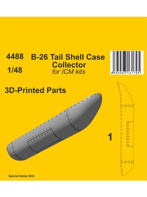 CMK - 1/48 B-26 Tail Shell Case Collector / for ICM kit