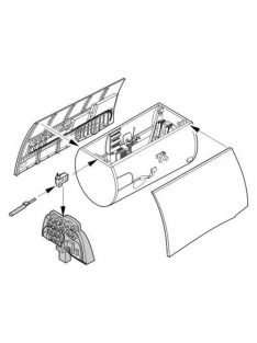 CMK - Me 262A interior set für Trumpeter-Bausatz