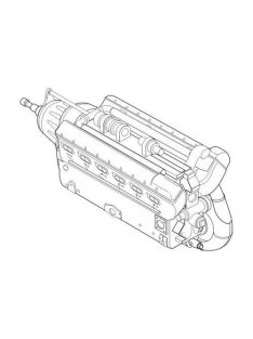 CMK - Daimler-Benz DB605 German WWII Engine