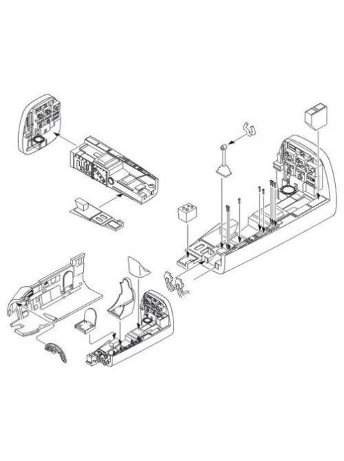 CMK - Junkers Ju 88A interior set for Revell