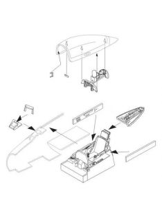 CMK - F-86F-40 Sabre Interior set (HAS)