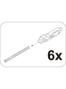 CMK - Browning M2 6pcs. WWII aircraft gun