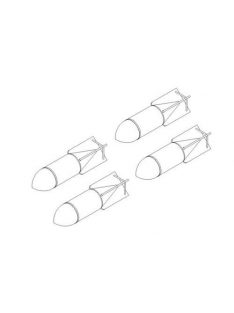 CMK - WWII German bomb SC 250kg (4 pcs)