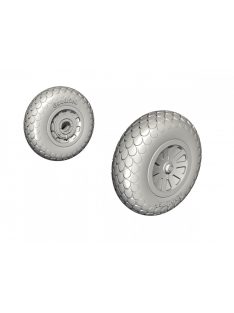 CMK - P-51D Mustang-Wheels(Oval Tread Pattern)