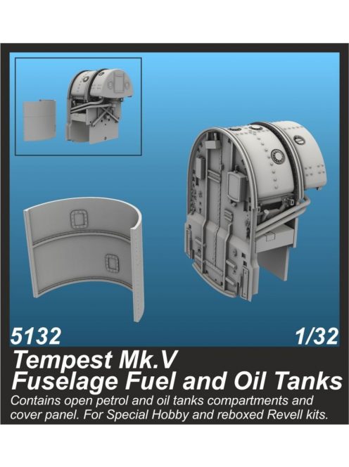 CMK - Tempest Mk.V Fuselage Fuel and Oil Tanks