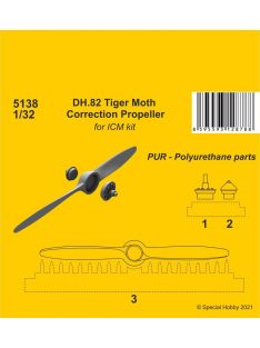 CMK - DH.82 Tiger Moth Correction Propeller(ICM kit)