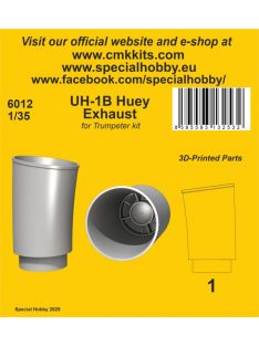 CMK - 1/35 UH-1B Huey ‘Exhaust’ / for Trumpeter kit