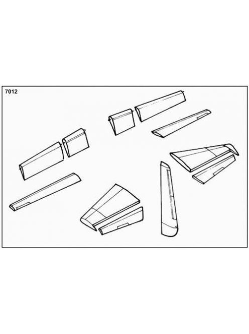 CMK - Me-262 A/B Steuerflächen