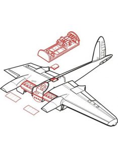 CMK - 1/72 Mosquito Mk.IV - detail set for HAS