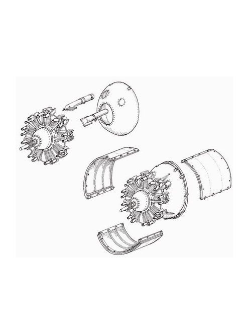 CMK - Wellington Mk.I Motor Set MPM