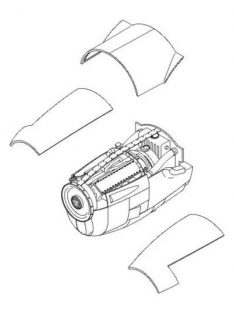 CMK - P-38J Lightning Motor Set