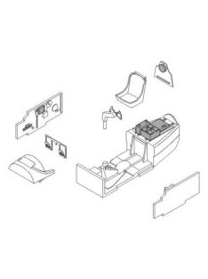 CMK - P-38J Lightning Interior Set