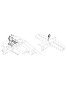   CMK - Lancaster Mk.I/III - Fahrwerk-Set für Hasegawa-Bausatz