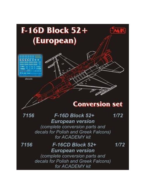 CMK - F-16D Block 52+ Europe für Academy Bausatz