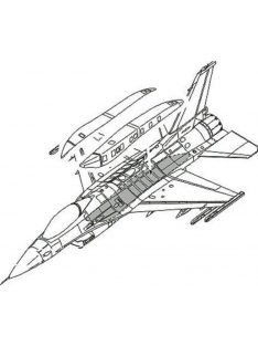   CMK - F-16C Conformal Fuel Tank armament für Academy Bausatz