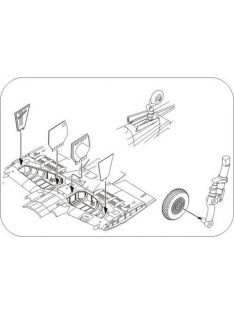 CMK - Westland Wyvern S.4 Undercarriage set