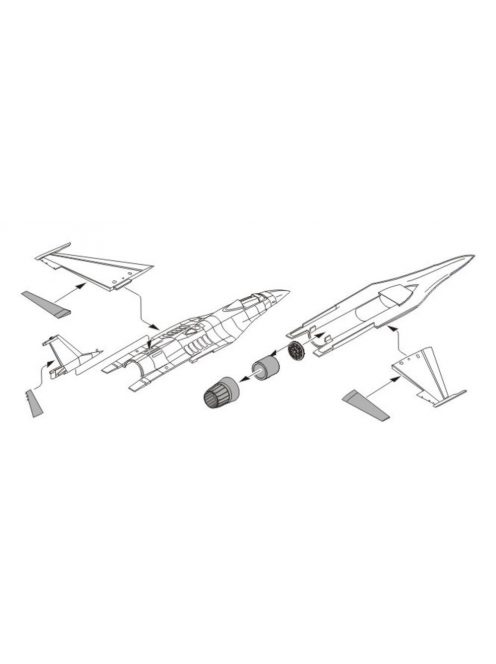 CMK - F-16CG/CJ Fightning Falcon Exterior set