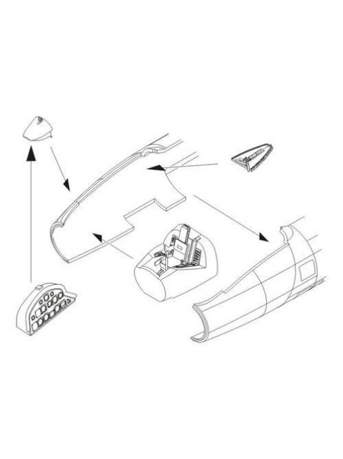 CMK - Canberra PR.Mk.9 Interior set