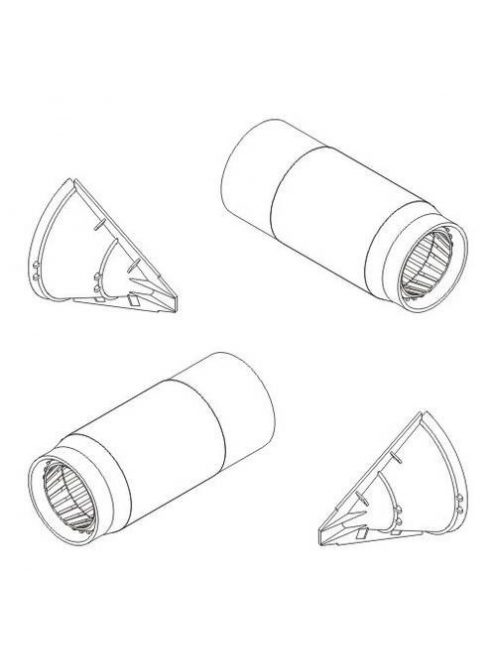 CMK - TSR 2 Intake FOD covers & Exhausts (Air)