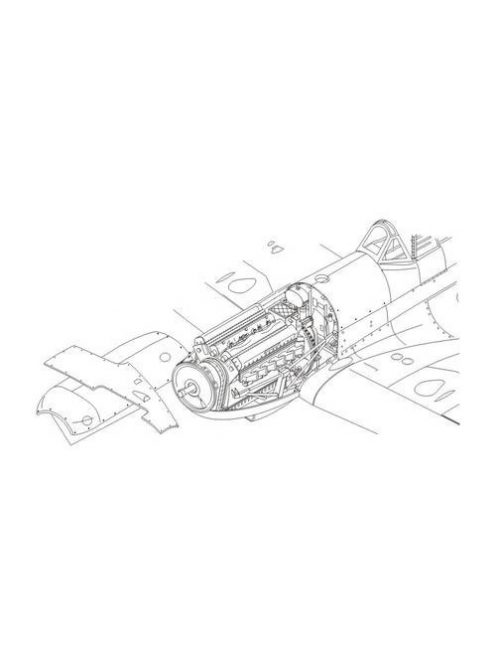 CMK - Spitfires Mk.IX Engine set (AIR) UK,WWII